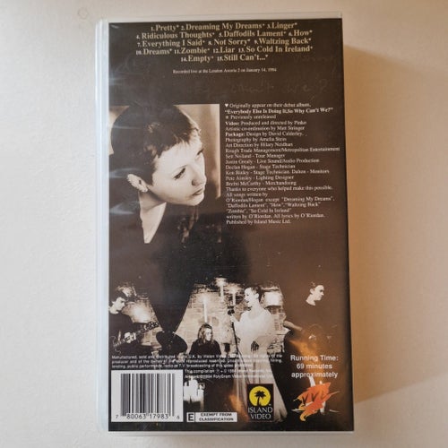 The Cranberries - Live VHS (retro 1994)