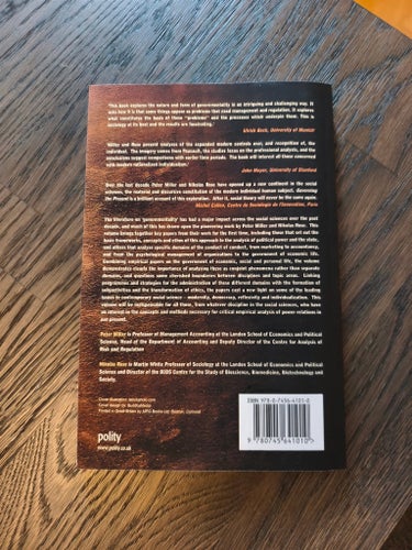 Governing the Present av Peter Miller och Nikolas Rose, 2008