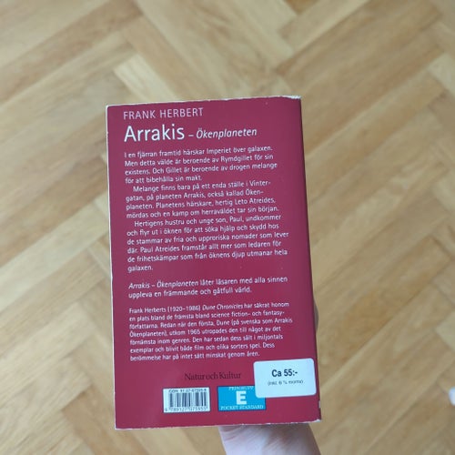 Arrakis – Ökenplaneten av Frank Herbert pocket