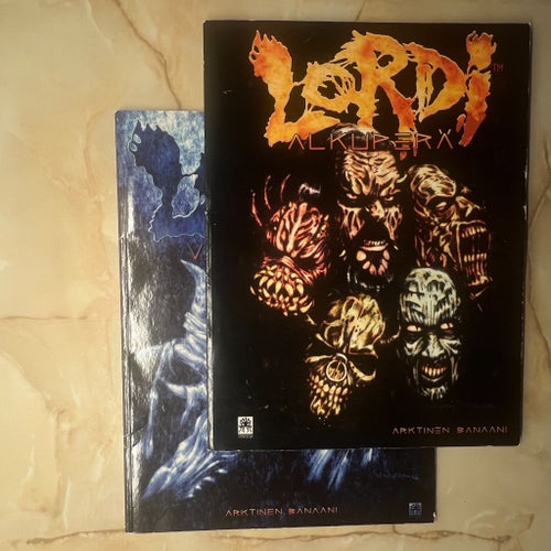 Lordi seriealbum – Alkuperä & Verensininen – Finska original, slutsålda