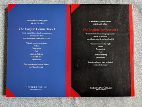 The English Connection 1 Engelska Kurs A och B, Christer Johansson, Lars-Åke bok
