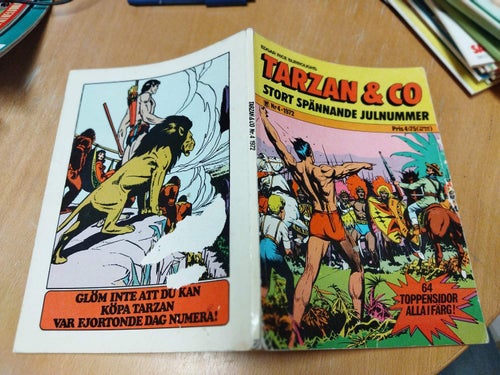 Tarzan & co 1972 nr 4 Julnummer. Very Fine plus