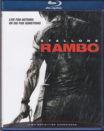 BluRay / Rambo (2008) / Sylvester Stallone, Julie Benz / Nära nyskick