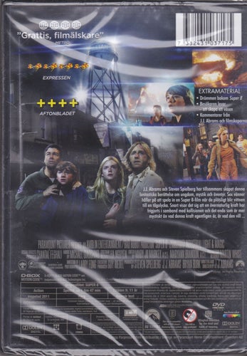 DVD / Super 8 / Elle Fanning, A.J. Michalka, Kyle Chandler / Ny & Inplastad