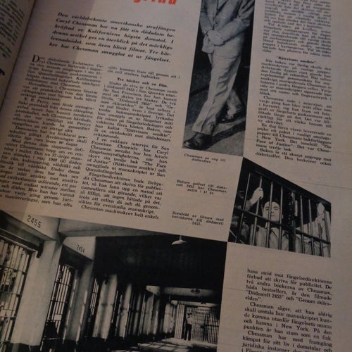 Såningsmannen nr30 1959 Caryl Chessman, Per Nilsson-Tannér, Barbro Pettersson,