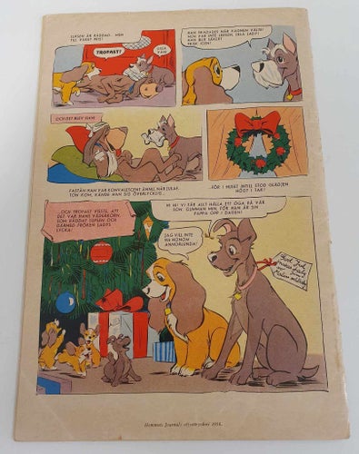 Walt Disneys serier nr 1 1956 / Lady och Lufsen / VG-