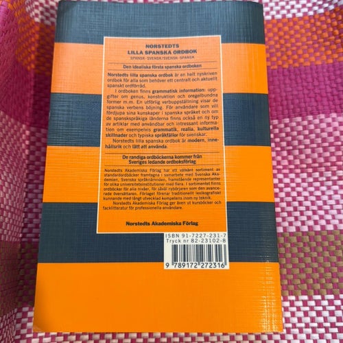 Norstedts Lilla Spanska Ordbok