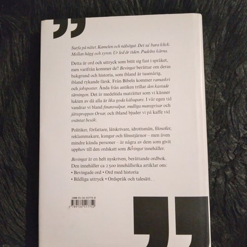Ordbok: Bevingat. Från Adam & Eva till Oväntat besök. En ny bok!
