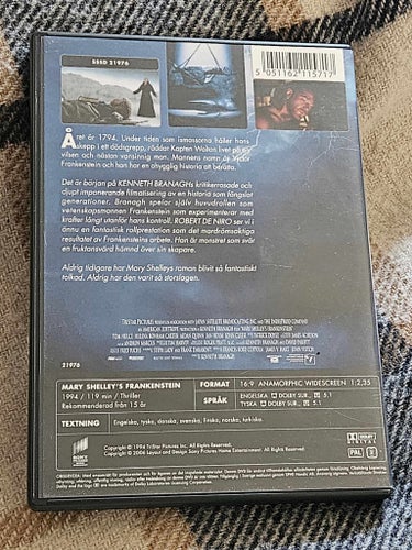 FRANKENSTEIN - DVD (SV TEXT