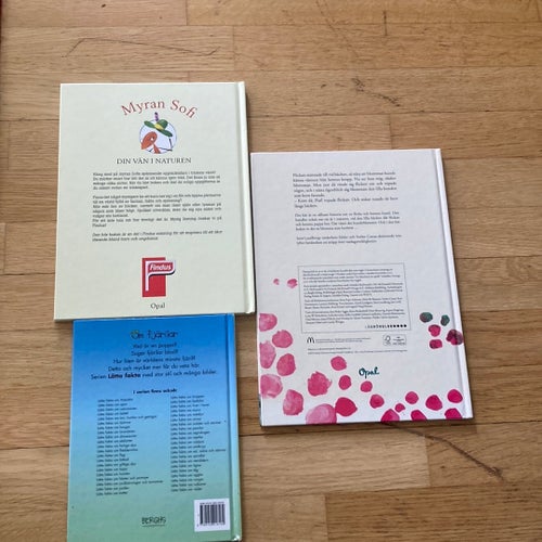 Sofis trädexpedition, En blommas liv och Lätta fakta om fjärilar