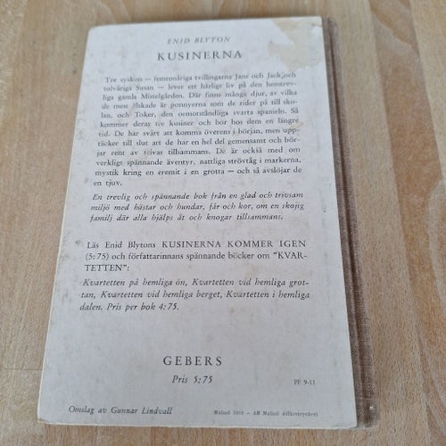 Kusinerna av Enid Blyton, 1958
