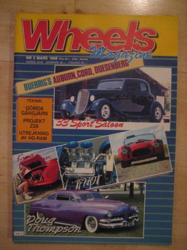 Wheels Magazine Nr:3-1988