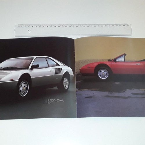 Ferrari Testarossa 415 328 8 sidor tryckt ? text engelska