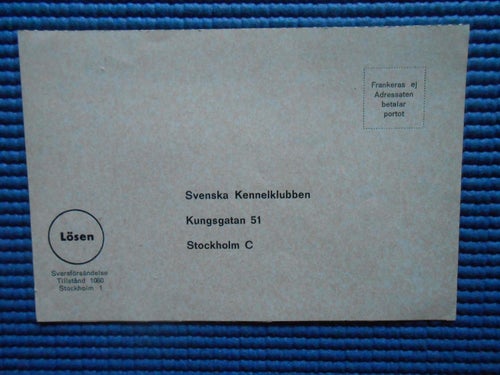Till Matte och Husse Svenska Kennelklubben