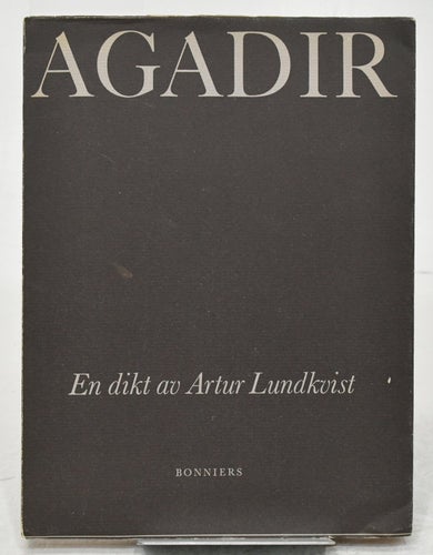 Agadir : en dikt / av Artur Lundkvist.