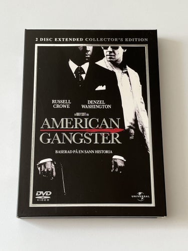 American gangster (2007 av Ridley Scott). Beg. DVD