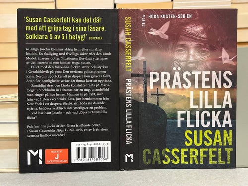 Prästens lilla flicka av Susan Casserfelt, bok, Very Fine