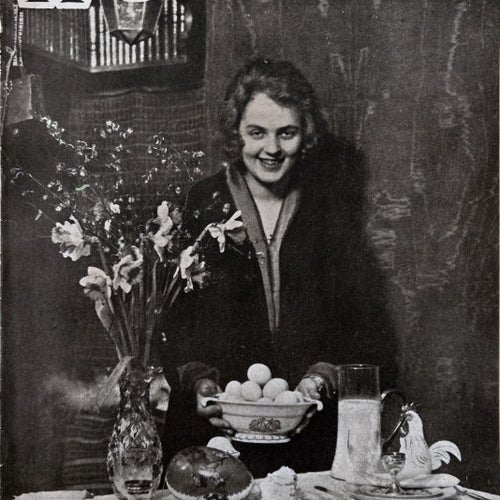 Husmodern 13 1921 Emilie Rathou, gjutjärnskamin, Märta Gustafson