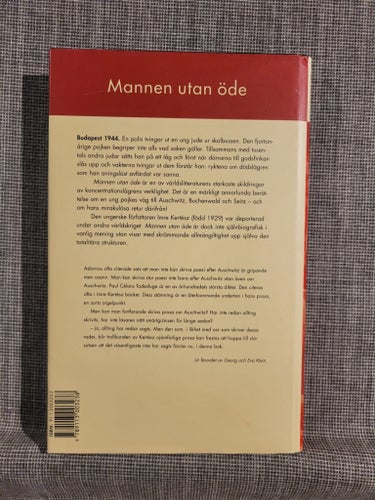 Mannen utan öde - Imre Kertész, 1998