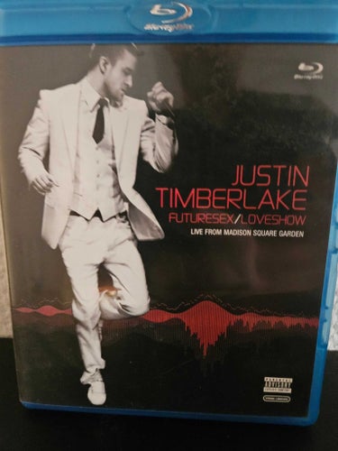 Justin Timberlake Blu-ray FutureSex LoveShow Konsert Musik Svensk Import