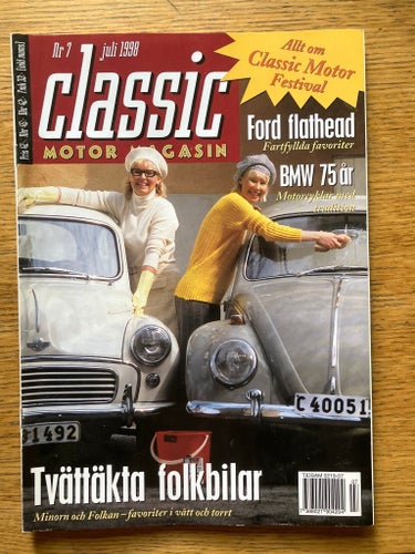 Classic Motor Magasin. Nr 7 Juli 1998