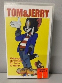 Tom & Jerry - Tidermas skrattfest för hela familjen! VHS