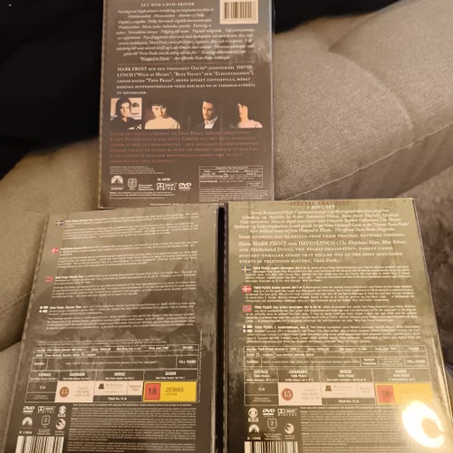 Twin Peaks - Första säsongen, Andra säsongen del 1 och 2 (DVD)