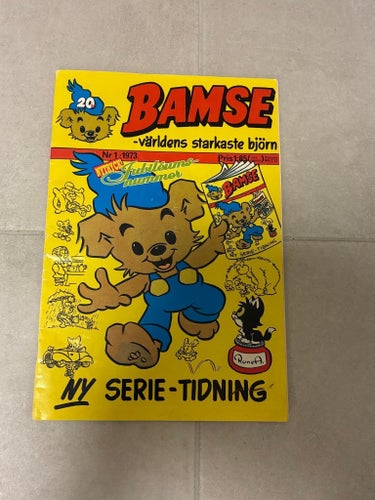 Bamse nr 1 1973 jubileum nytryck