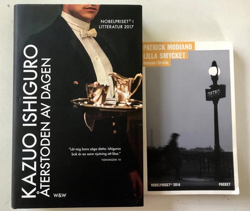 DE DUNKLA BUTIKERNAS GATA + LILLA SMYCKET Patrick Modiano