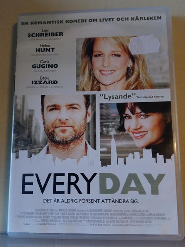 Everyday, Dvd