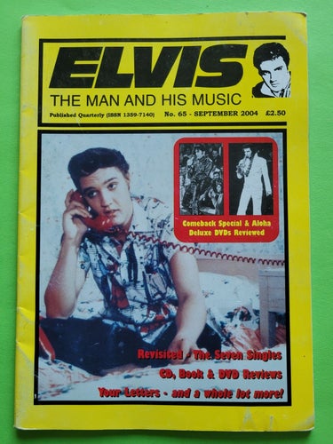 Elvis - The man and his music No. 65 september 2004