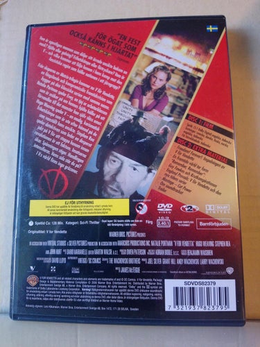 V för Vendetta, 2 Dvd