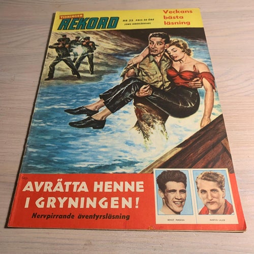 Tidningen Rekord Rekordmagasinet 1961 nr 35