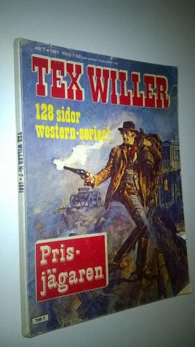 Tex Willer 1981 nr 7 Prisjägaren