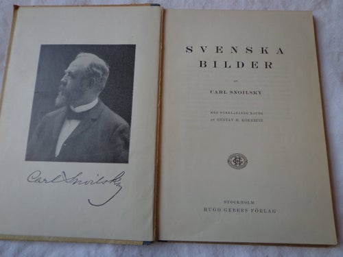 Svenska Bilder av Carl Snoilsky, 1934