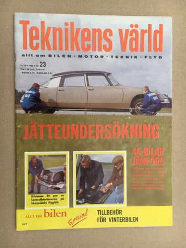 Teknikens Värld 1962 Nr. 23
