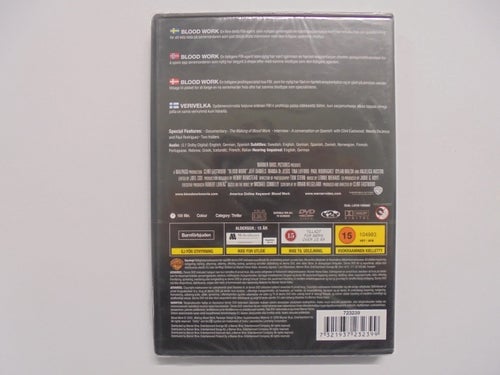 Blood Work - Clint Eastwood Collection - DVD - Inplastad