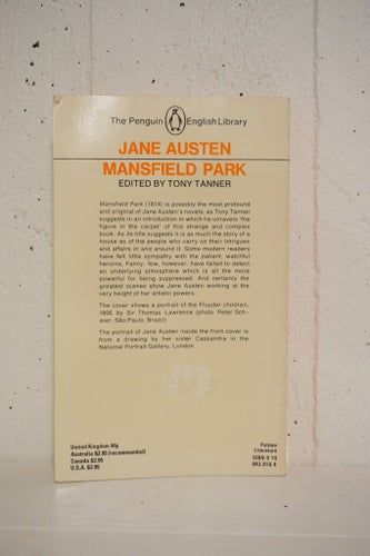 Mansfield Park av Jane Austen, Penguin English Library
