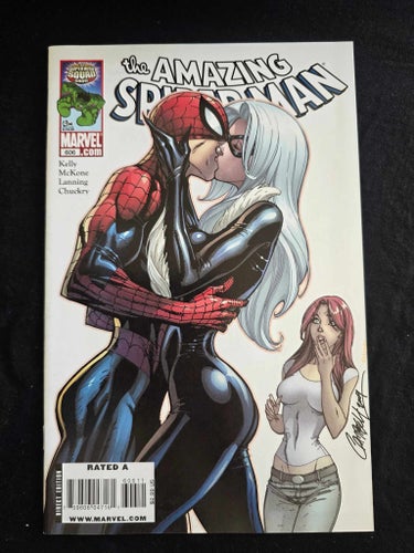 Amazing Spider-Man (1998 2nd Series) #606 (Kiss Cover by J Scott Campbell)
