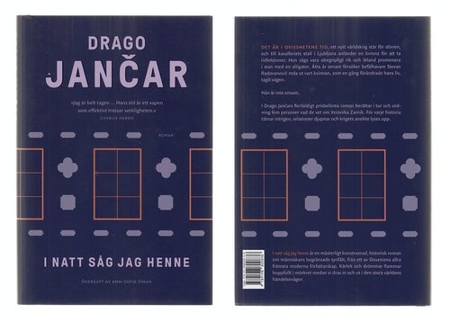 I NATT SÅG JAG HENNE / av Drago JANCAR