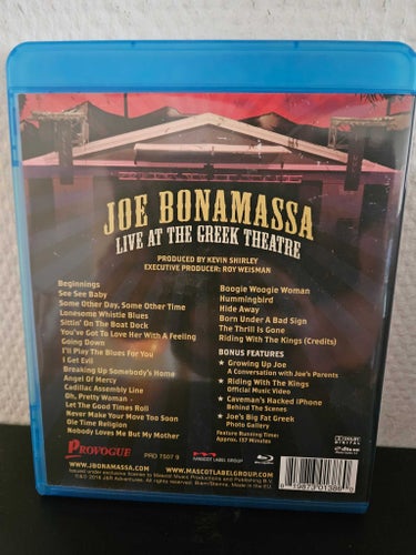 Joe Bonamassa Live at the Greek Theatre Blu-ray Blues Rock Konsert 2016