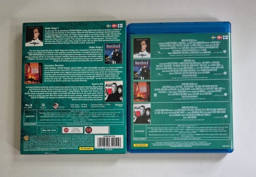 Steven Seagal Collection - Blu-ray / Svensk Text / Fina Skivor / 4 filmer