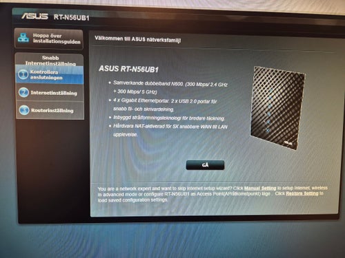 ASUS RT-N56U Dual-band Trådlös-N Gigabit Router