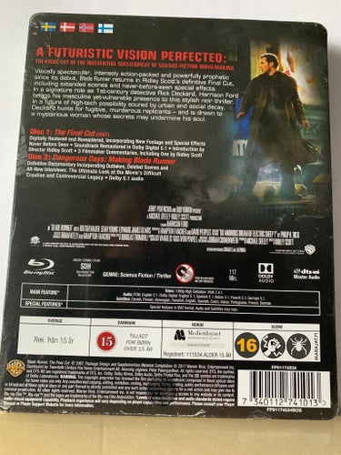 Blade Runner - Steelbook - INPLASTAD - Bluray