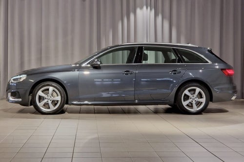 Audi A4 Avant 40 TDI quattro | Drag | P-värmare | Adapt f. | Navi | LED | 190 h