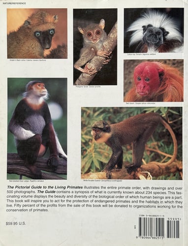 The Pictorial Guide to the Living Primates – Noel Rowe – Nyskick – Jane Goodall