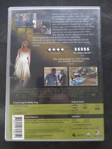 A love song for Bobby Long (2004) - Scarlett Johansson, John Travolta - DVD