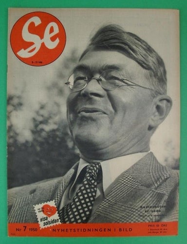 SE nr 7 1950 - Elof Ehnmark, Ingemar Johansson, Porkala m.m.