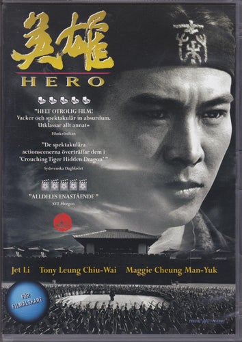 DVD / Hero / Jet Li, Tony Leung, Maggie Cheung / Nyskick