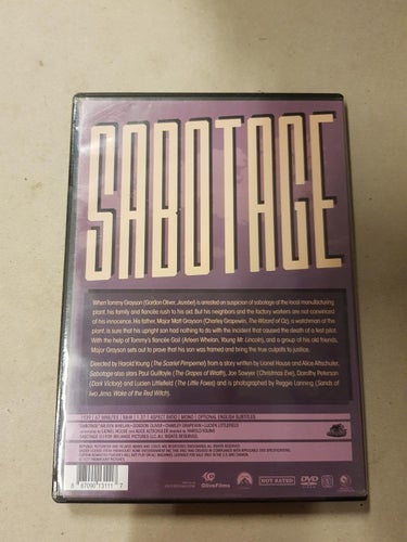 Sabotage (1939) - FINT SKICK!